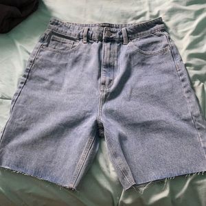 Denim Bermuda Shorts